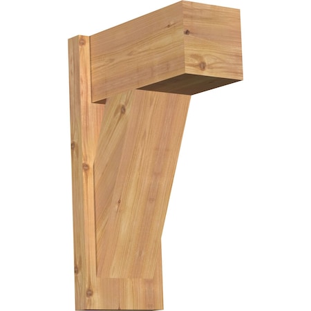 Ekena Millwork Traditional Block Smooth Outlooker, Western Red Cedar, 7 1/2"W x 14"D x 22"H OUT08X14X22TRA05SWR